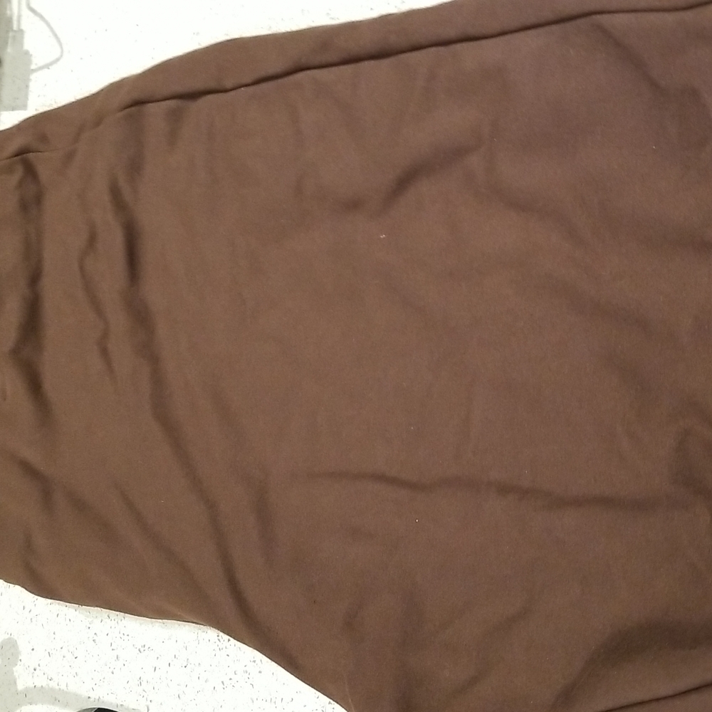 Coldwater Creek classic fit brown pull on knit pants sz 2XT like new condition - Picture 6 of 6